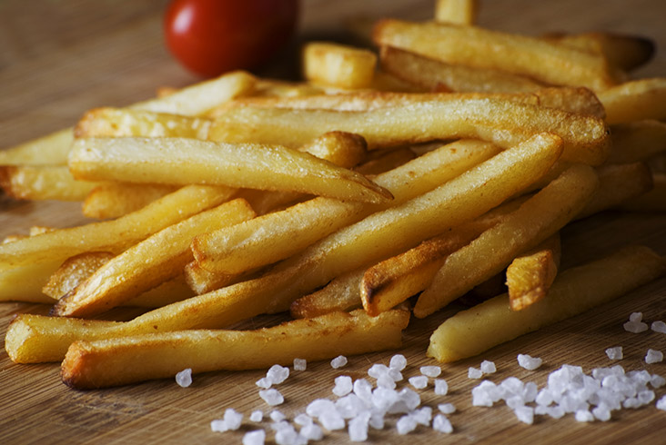 Frozen fries