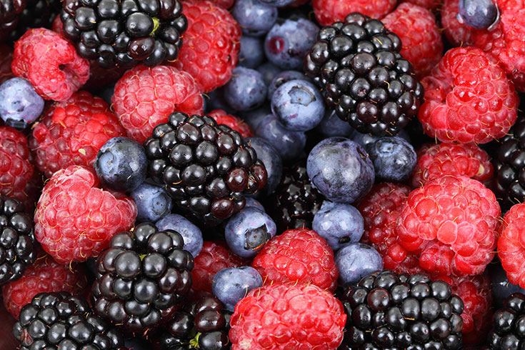 Frozen berries